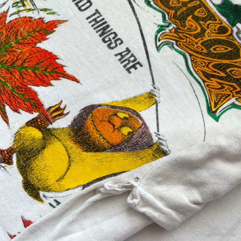 1994 GRATEFUL DEAD SHAKEDOWN LOT FALL TOUR WHERE THE WILD THINGS ARE LET GOOD TIMES ROLL VINTAGE LONGSLEEVE XL