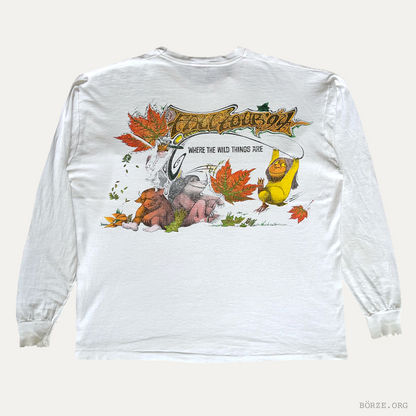 1994 GRATEFUL DEAD SHAKEDOWN LOT FALL TOUR WHERE THE WILD THINGS ARE LET GOOD TIMES ROLL VINTAGE LONGSLEEVE XL