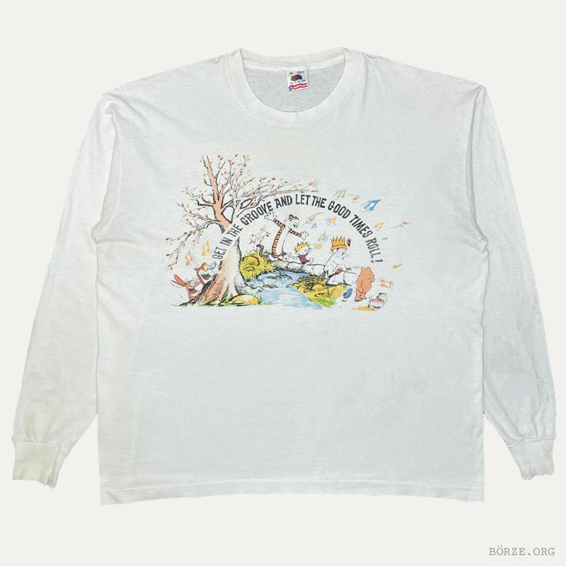 1994 GRATEFUL DEAD SHAKEDOWN LOT FALL TOUR WHERE THE WILD THINGS ARE LET GOOD TIMES ROLL VINTAGE LONGSLEEVE XL