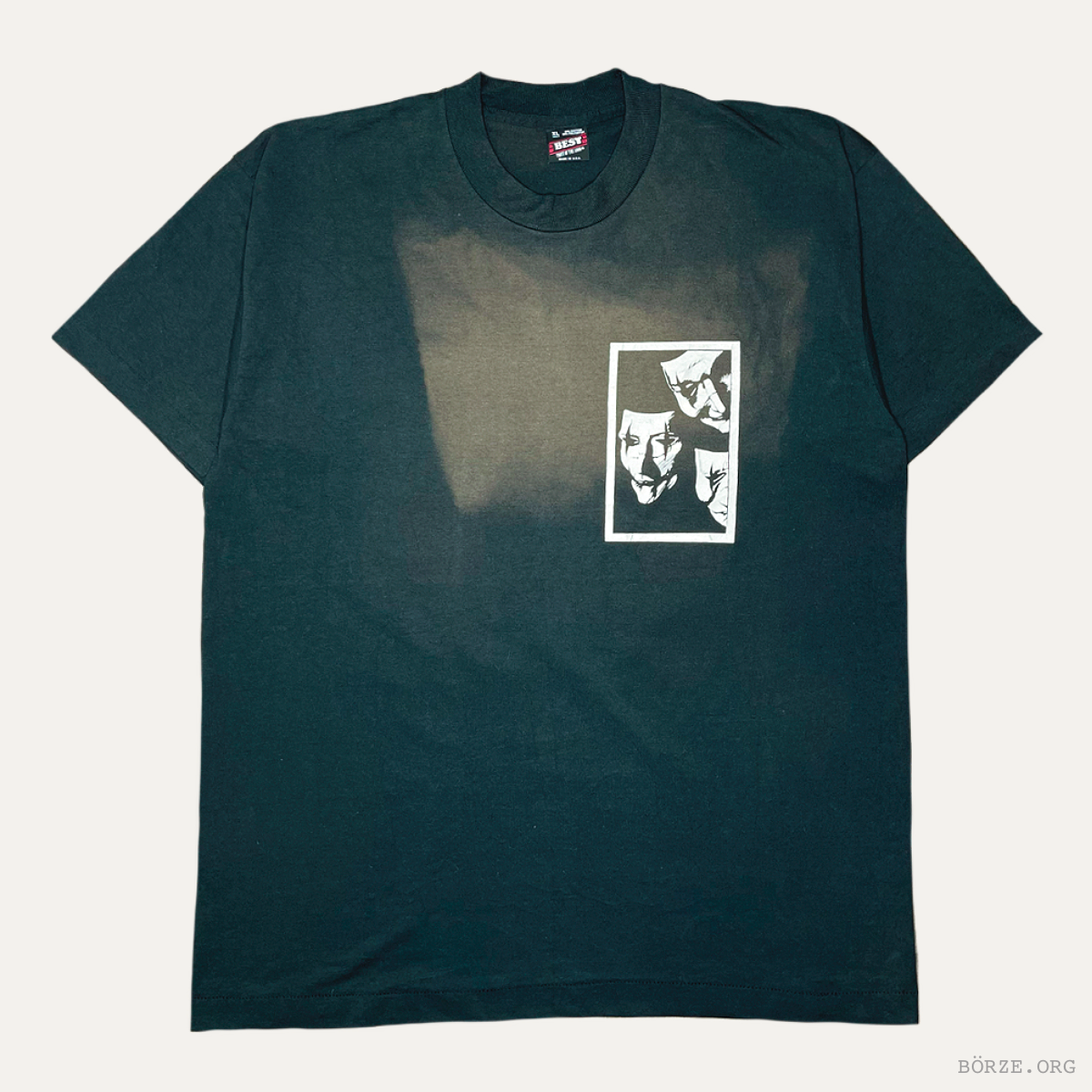 1994 JAMES O'BARR 'THE CROW' GRAPHIC NOVEL PAPER GOLD EVENT KITCHEN SINK PRESS VINTAGE T-SHIRT XL
