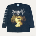 1995 MOONSPELL QUEEN IN WHITE SILK EURO TOUR LONG SLEEVE XL