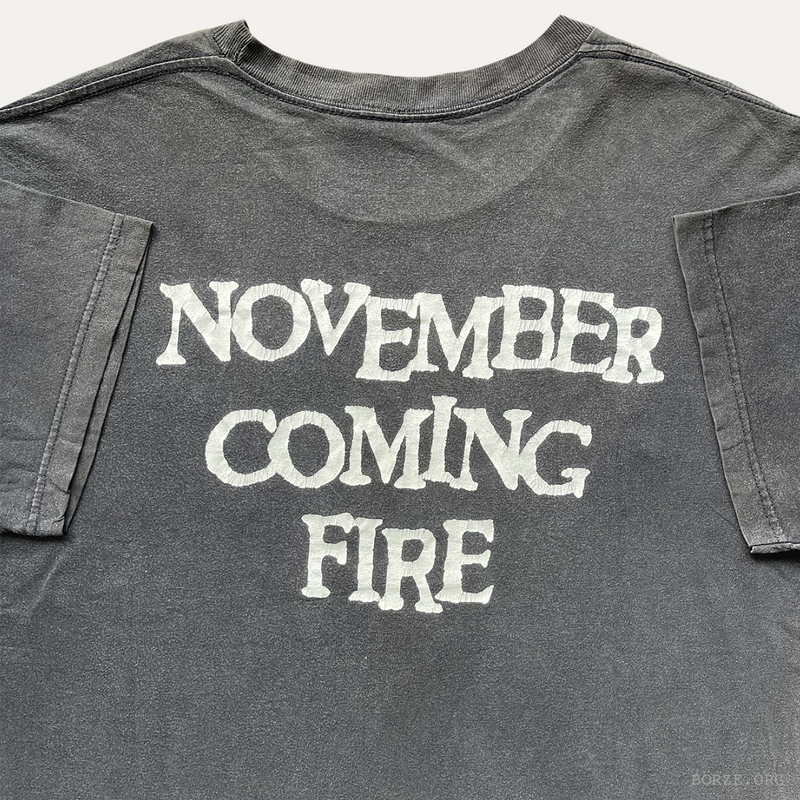 1995 SAMHAIN NOVEMBER COMING FIRE XL VINTAGE T-SHIRT