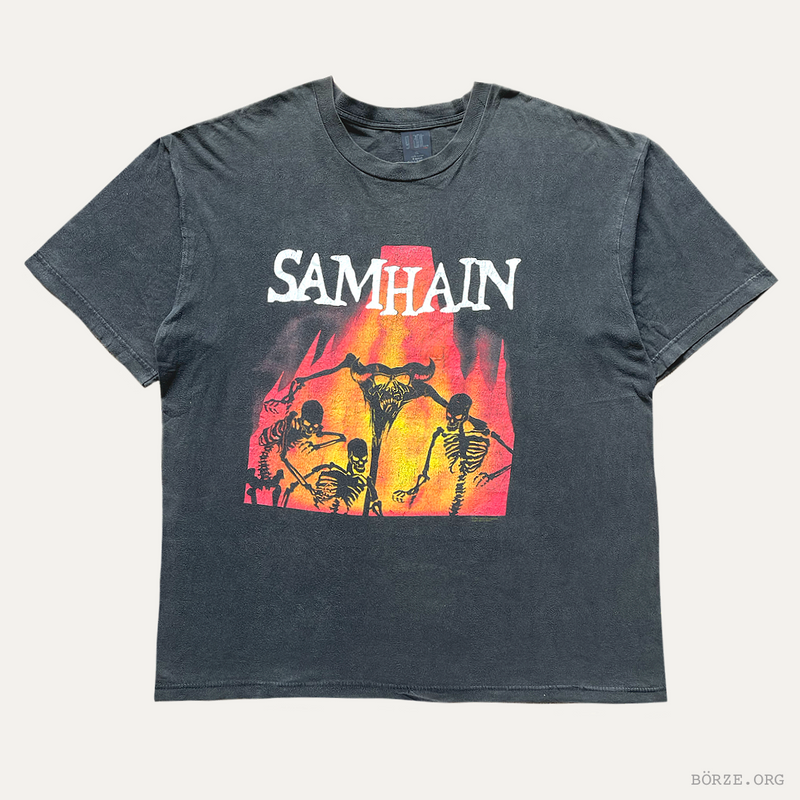 1995 SAMHAIN NOVEMBER COMING FIRE XL VINTAGE T-SHIRT