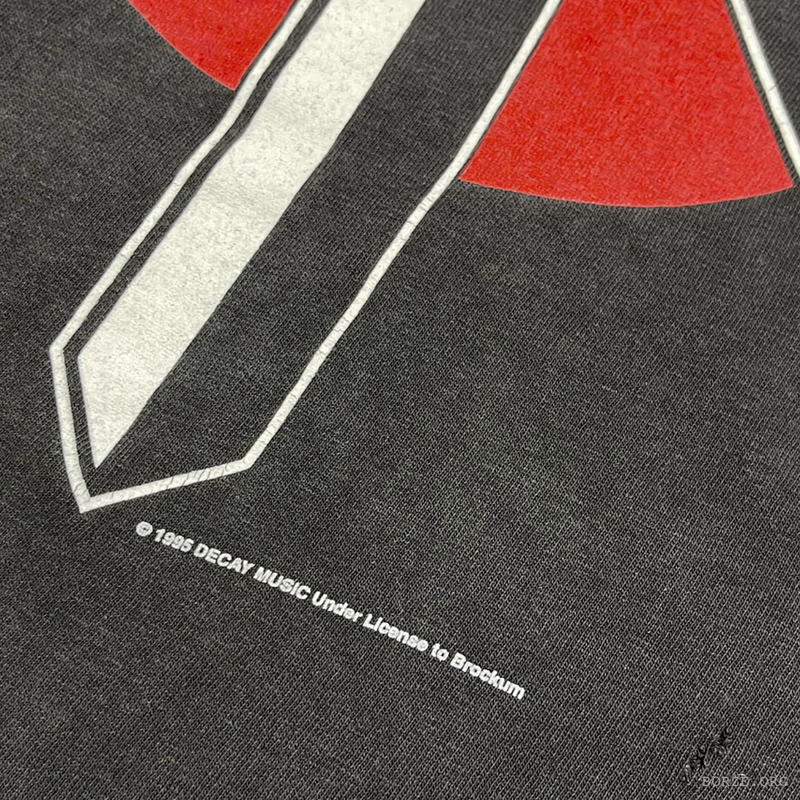 1995 DEAD KENNEDYS 'DK' DECAY MUSIC BROCKUM VINTAGE T-SHIRT XL