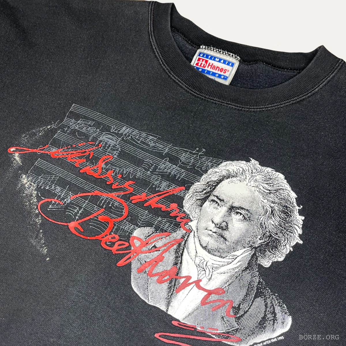 1995 PACIFIC SYMPHONY ORCHESTRA BEETHOVEN LONG SLEEVE JUMPER LARGE+