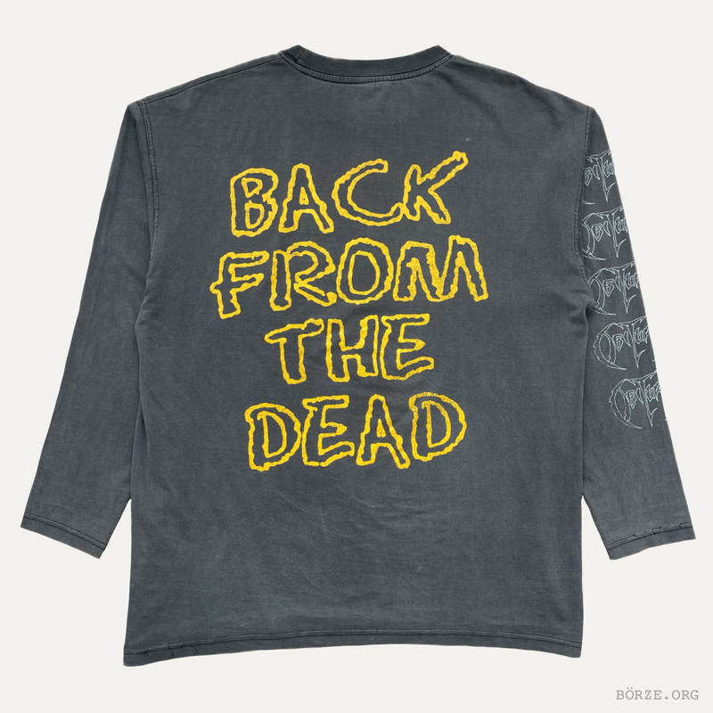 1997 OBITUARY BACK FROM THE DEAD VINTAGE XL LONG SLEEVE
