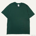 Late 1990s GILDAN HEAVYWEIGHT COTTON IVY GREEN VINTAGE PLAIN BLANK T-SHIRT LARGE