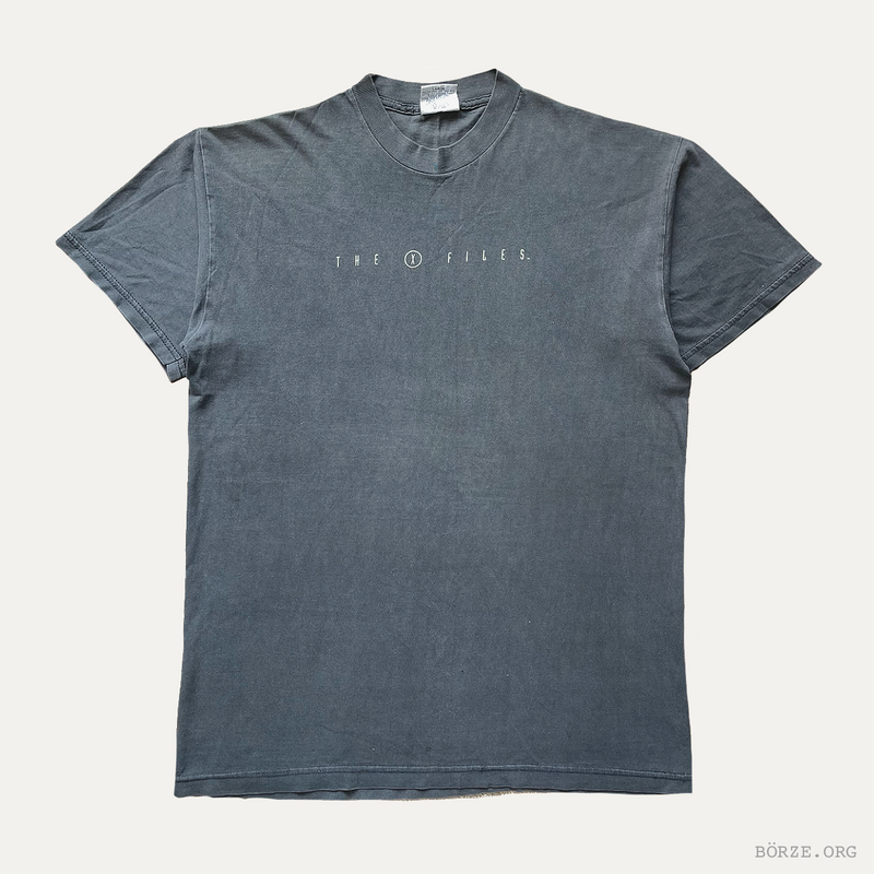 1995 X-FILES THE TRUTH IS OUT THERE STANLEY DESANTIS T-SHIRT LARGE