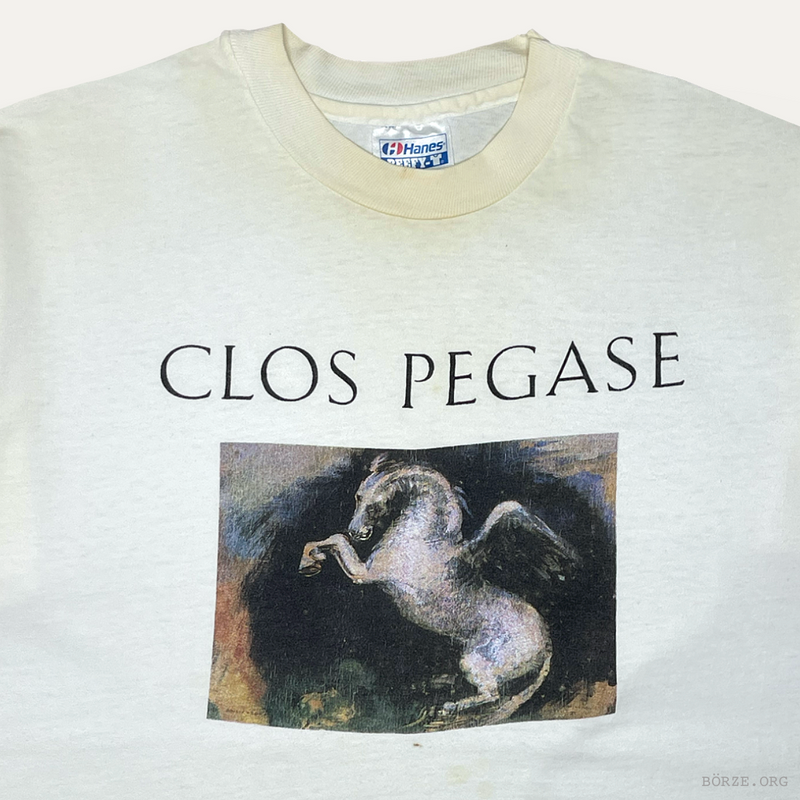 1991 REDON 'PEGASE' CLOS PEGASE NAPA VALLEY ART WINE SINGLE STITCH HANES VINTAGE T-SHIRT LARGE