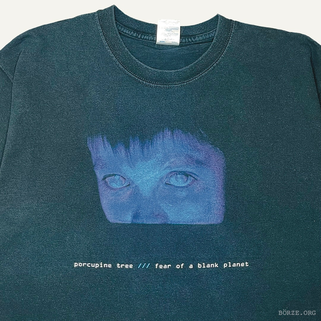 2007 PORCUPINE TREE FEAR OF A BLANK PLANET TOUR T-SHIRT LARGE