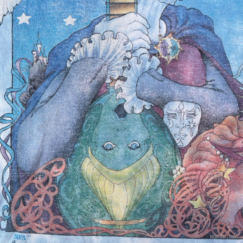 1995 GRATEFUL DEAD OAKLAND MARDI GRAS FEBRUARY SHOWS T-SHIRT XL