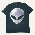 1995 FASHION VICTIM ALIEN FACE BLACK VARIANT T-SHIRT LARGE