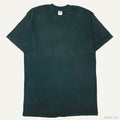 1990s USA FOTL SUN FADED PLAIN BLACK BLANK VINTAGE T-SHIRT L/XL