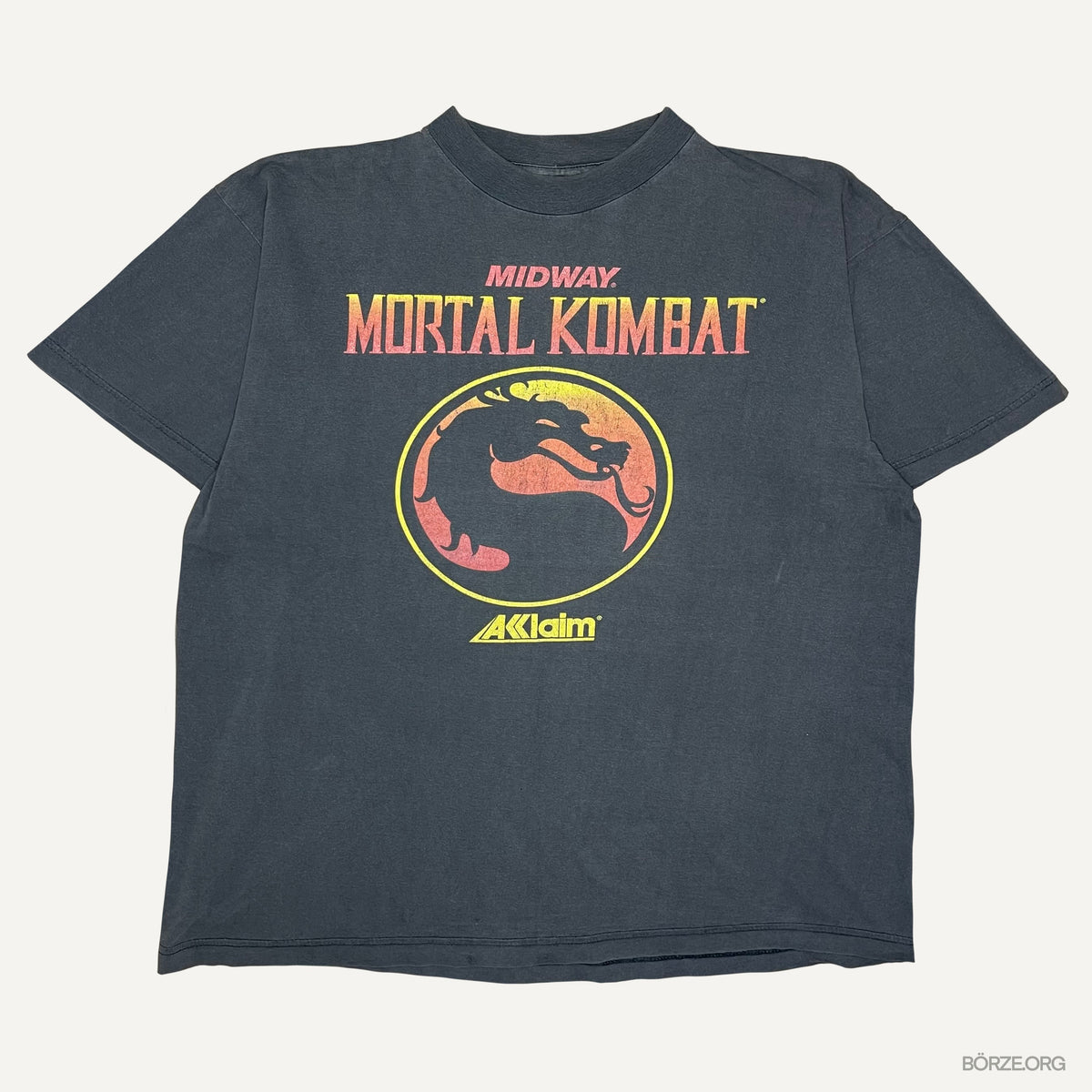 1993 MORTAL KOMBAT ‘MORTAL MONDAY’ EVENT VINTAGE T-SHIRT