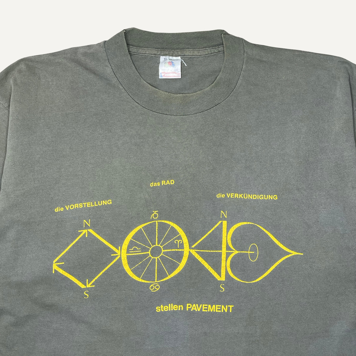 EARLY 1990s PAVEMENT 'CROOKED RAIN' TOUR VINTAGE SINGLE STITCH T-SHIRT XL