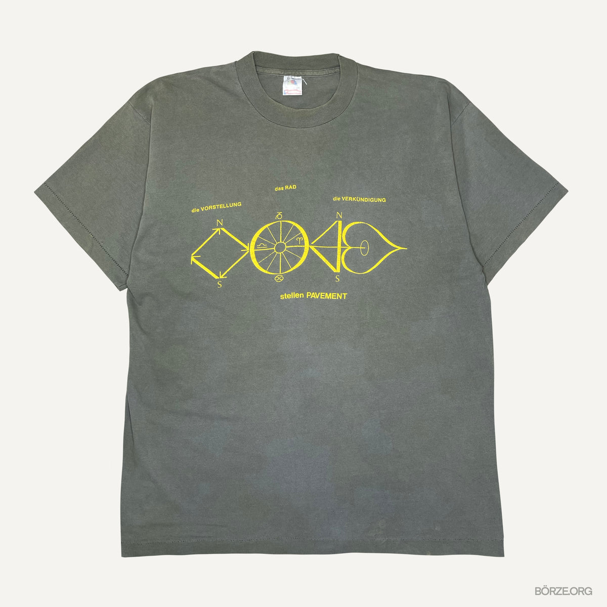 EARLY 1990s PAVEMENT 'CROOKED RAIN' TOUR VINTAGE SINGLE STITCH T-SHIRT XL
