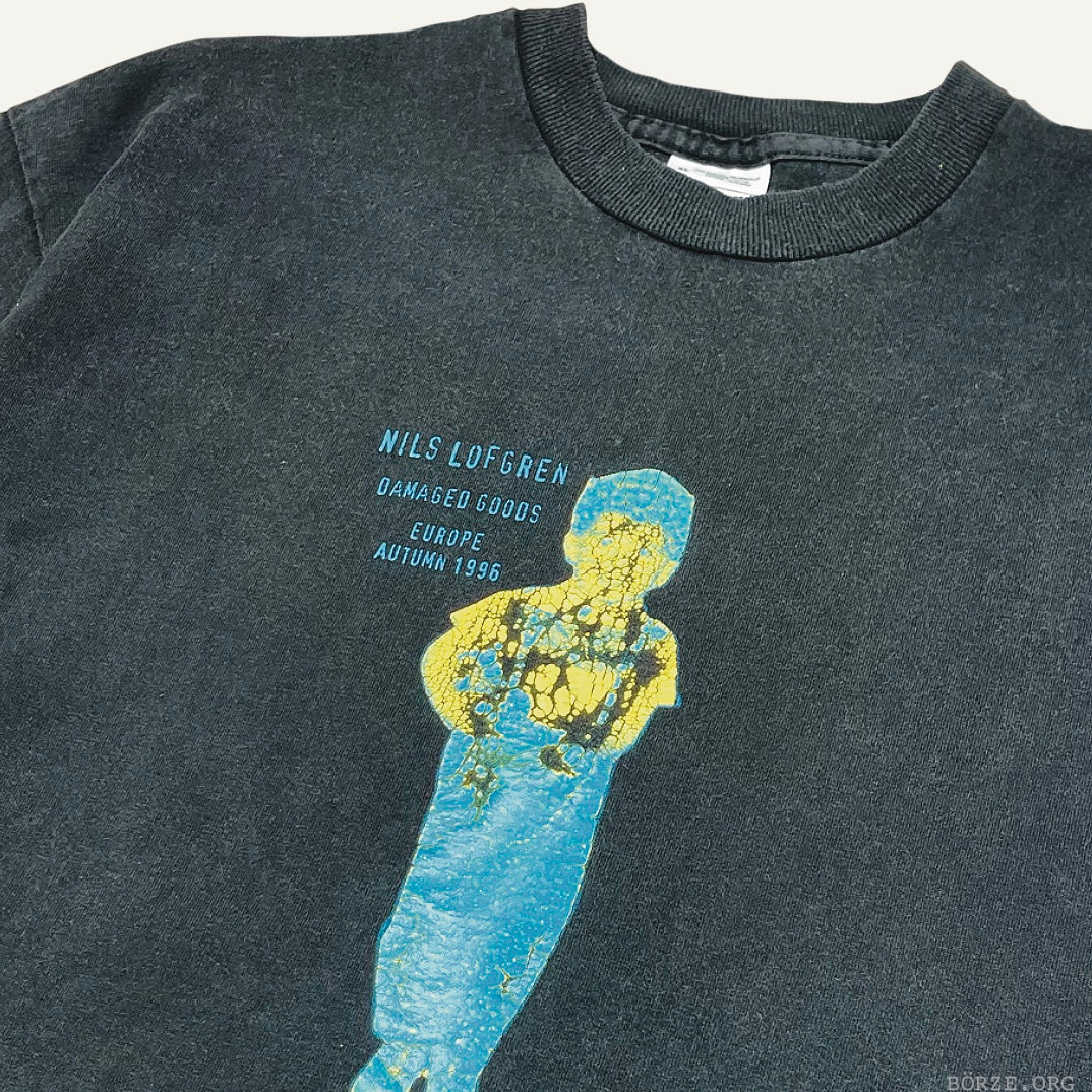 1996 NILS LOFGREN DAMAGED GOODS TOUR VINTAGE SINGLE STITCH T-SHIRT XL