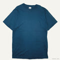 Late 1990s GILDAN ULTRA COTTON CHARCOAL BLUE VINTAGE PLAIN BLANK T-SHIRT M/L
